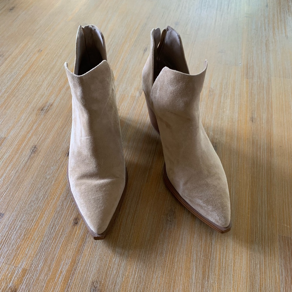 Vince Camuto Suede Ankle Bootie